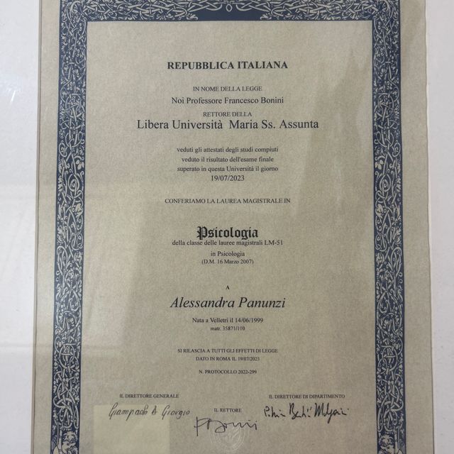 Ingrandire l'immagine: certificate 1