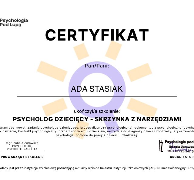 Powiększ obraz: certificate 4