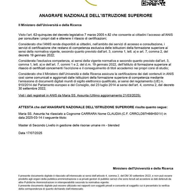 Ingrandire l'immagine: certificate 8