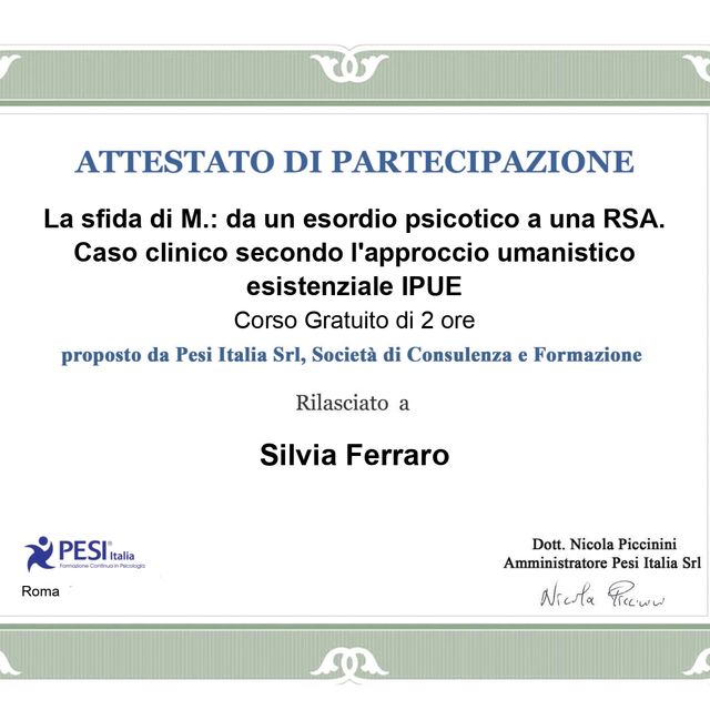 Ingrandire l'immagine: certificate 25