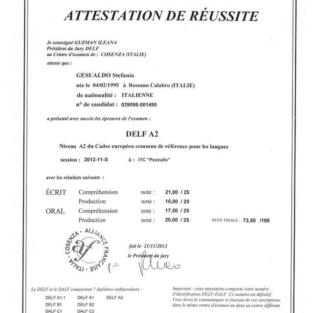Ingrandire l'immagine: certificate 3