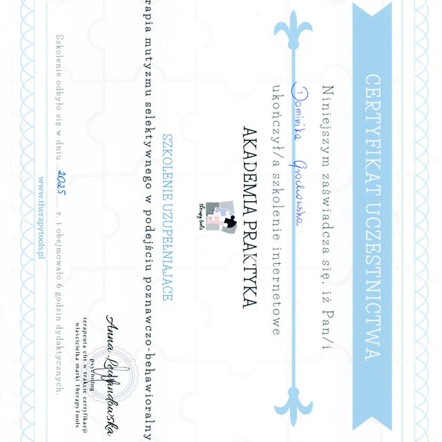 Powiększ obraz: certificate 1