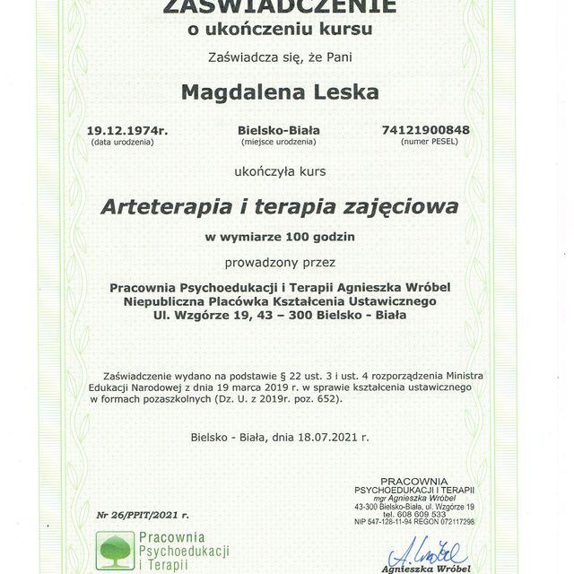 Powiększ obraz: certificate 1