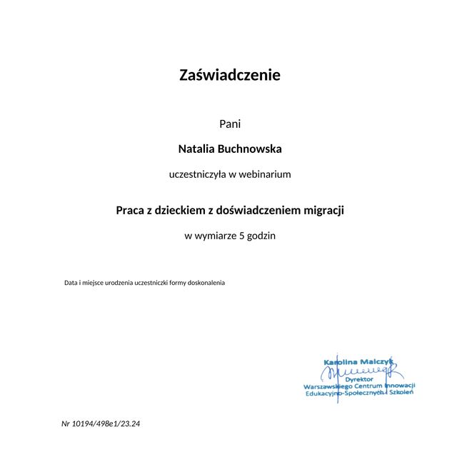 Powiększ obraz: certificate 8