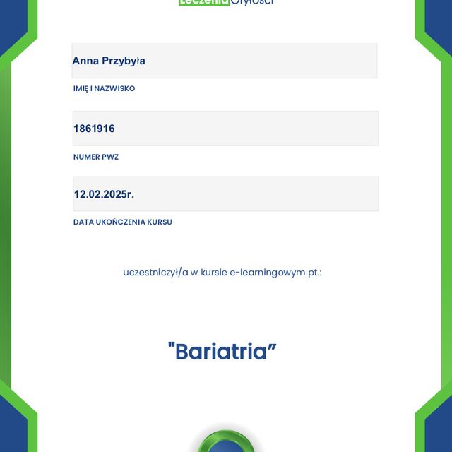 Powiększ obraz: certificate 8