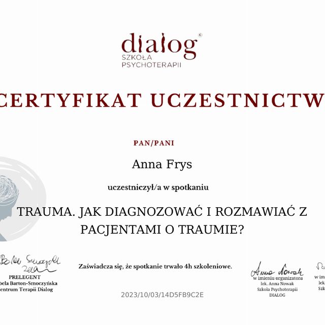 Powiększ obraz: certificate 79