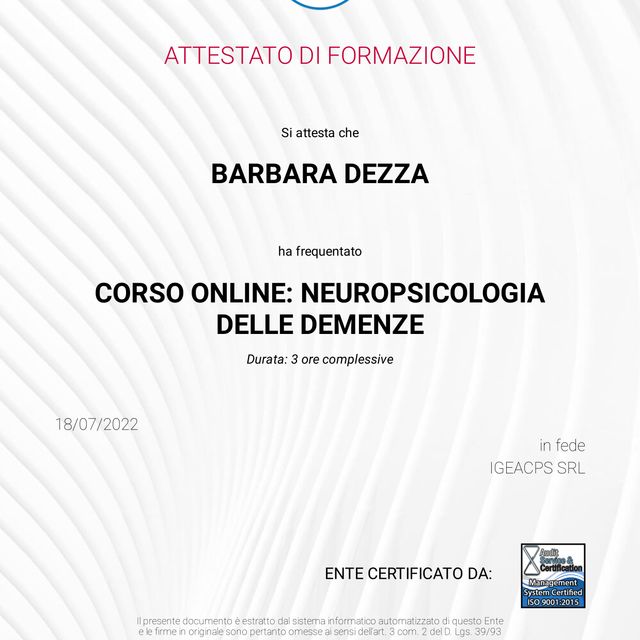 Ingrandire l'immagine: certificate 1