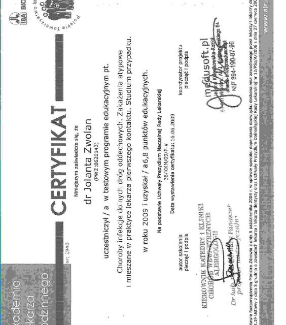 Powiększ obraz: certificate 19