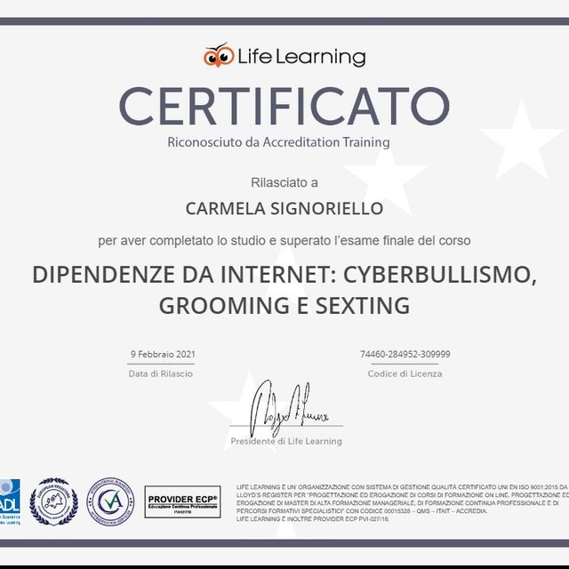 Ingrandire l'immagine: certificate 1