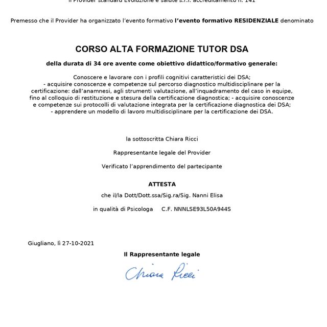 Ingrandire l'immagine: certificate 5