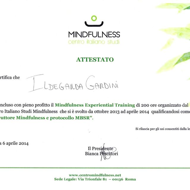 Ingrandire l'immagine: certificate 4