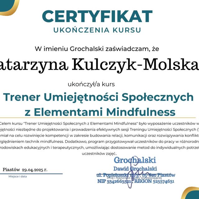 Powiększ obraz: certificate 10
