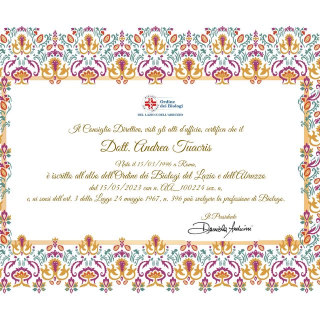 Ingrandire l'immagine: certificate 10