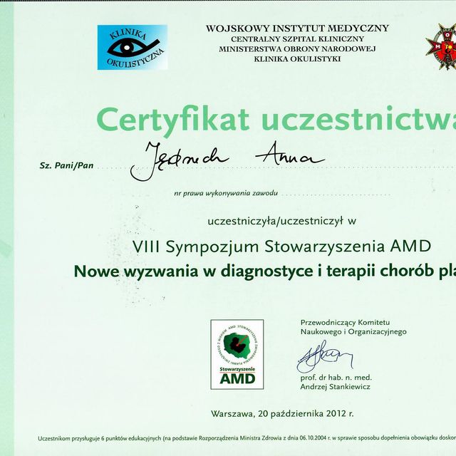 Powiększ obraz: certificate 17