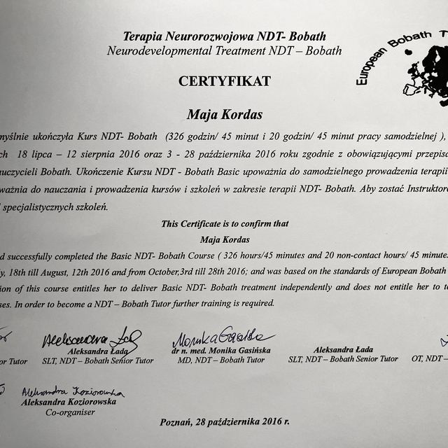 Powiększ obraz: certificate 9