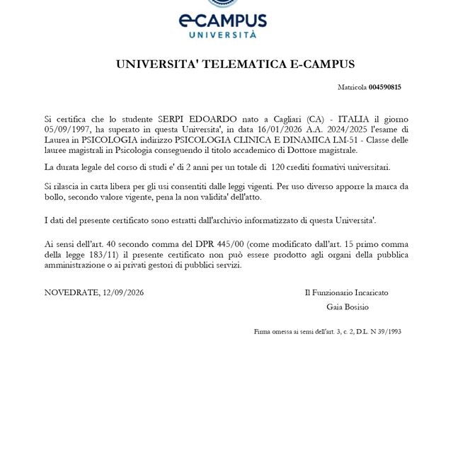 Ingrandire l'immagine: certificate 2
