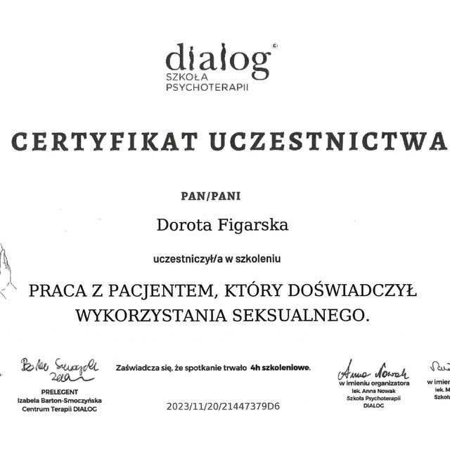 Powiększ obraz: certificate 18