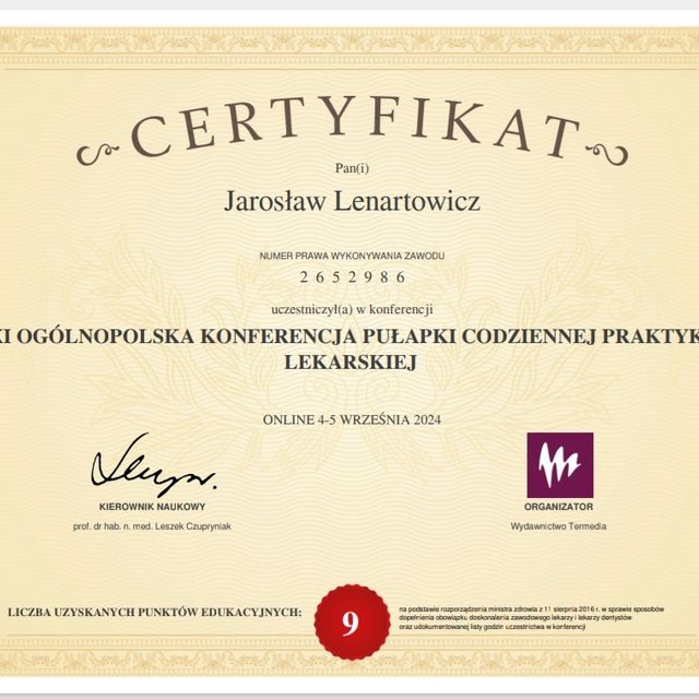 Powiększ obraz: certificate 63