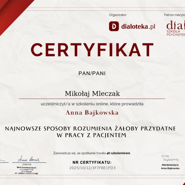 Powiększ obraz: certificate 30