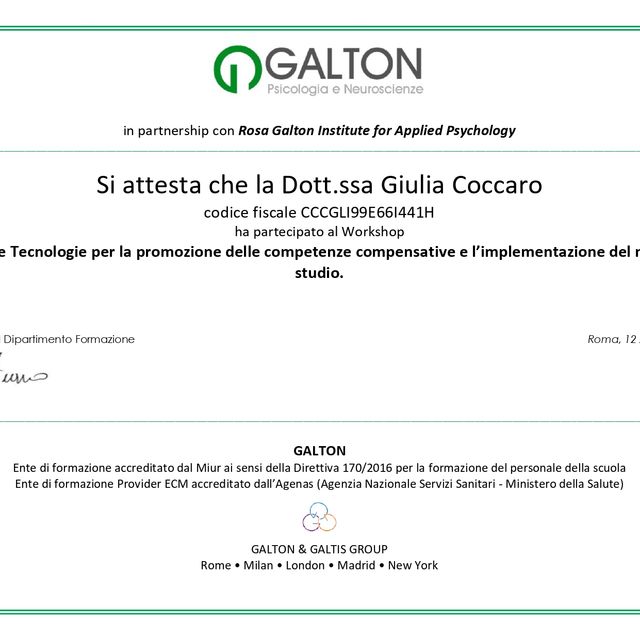 Ingrandire l'immagine: certificate 3
