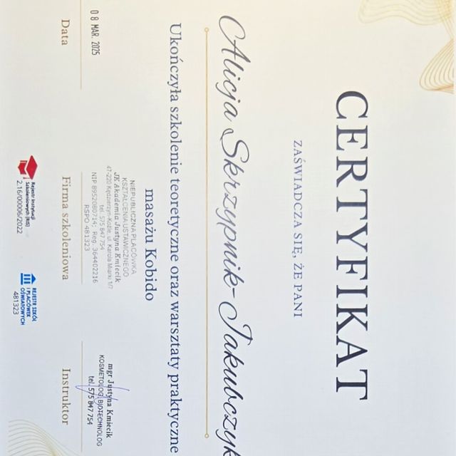 Powiększ obraz: certificate 20