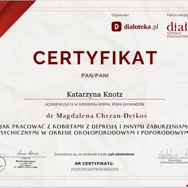 Powiększ obraz: certificate 10