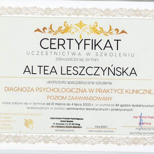 Powiększ obraz: certificate 24