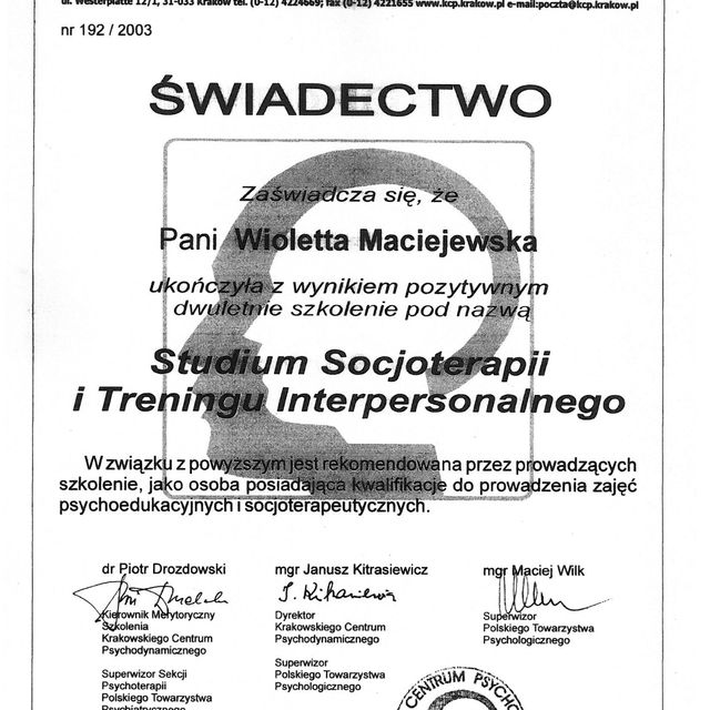 Powiększ obraz: certificate 3