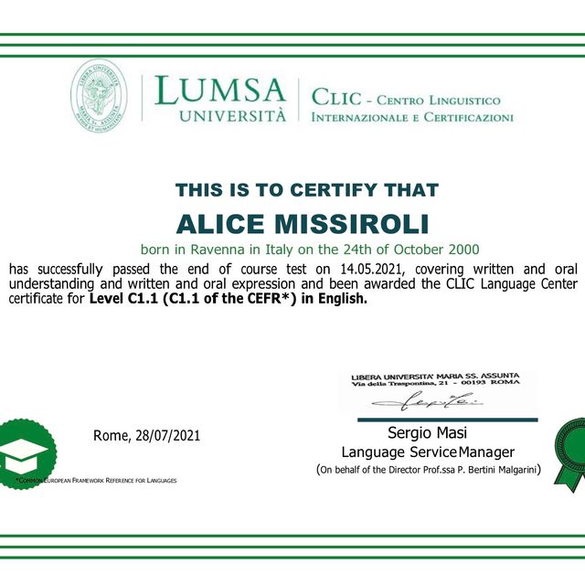 Ingrandire l'immagine: certificate 1