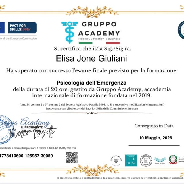 Ingrandire l'immagine: certificate 1