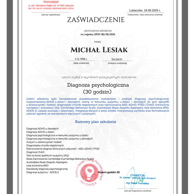 Powiększ obraz: certificate 82