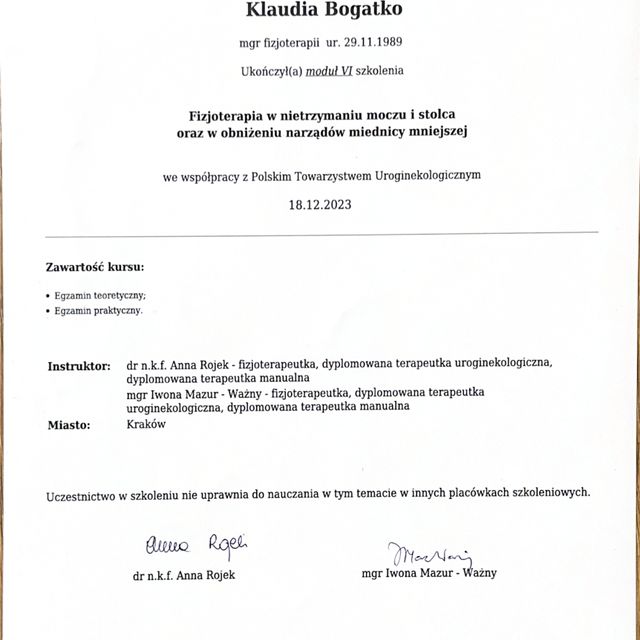 Powiększ obraz: certificate 20