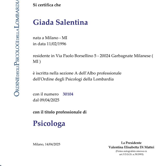 Ingrandire l'immagine: certificate 1
