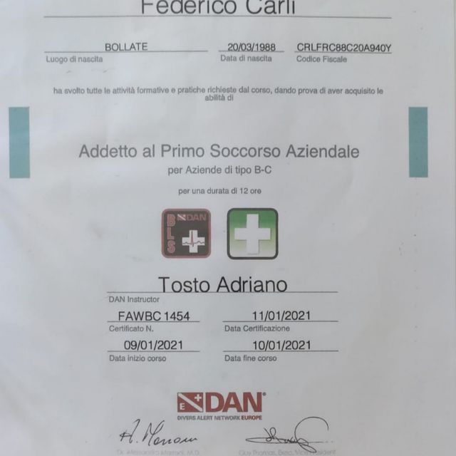 Ingrandire l'immagine: certificate 8