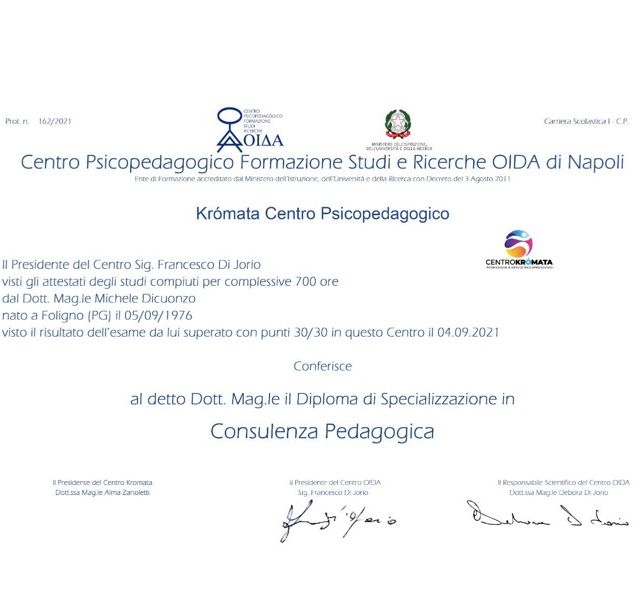 Ingrandire l'immagine: certificate 1