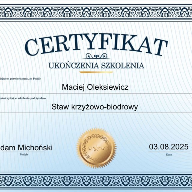 Powiększ obraz: certificate 43