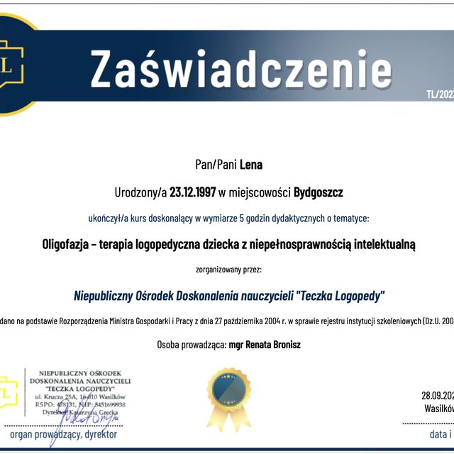 Powiększ obraz: certificate 28