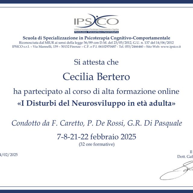 Ingrandire l'immagine: certificate 1