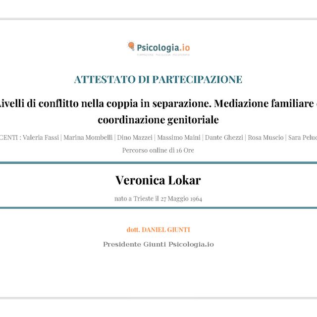 Ingrandire l'immagine: certificate 10