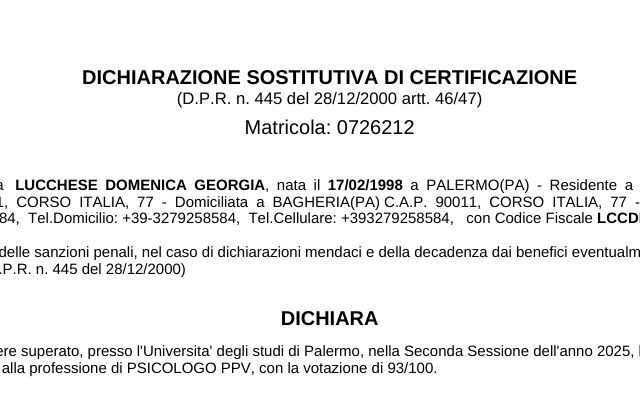 Ingrandire l'immagine: certificate 1