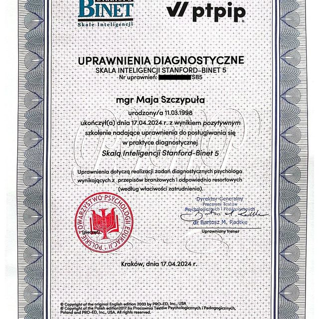 Powiększ obraz: certificate 6