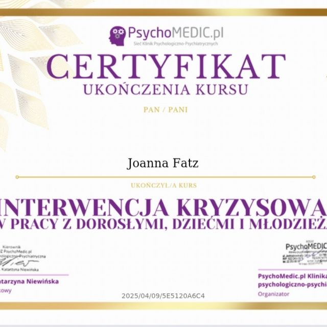 Powiększ obraz: certificate 1