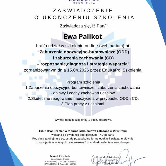 Powiększ obraz: certificate 1