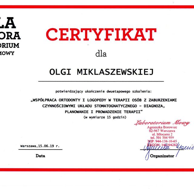 Powiększ obraz: certificate 8