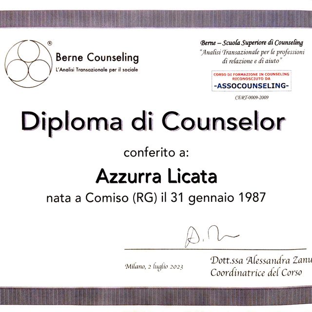 Ingrandire l'immagine: certificate 1