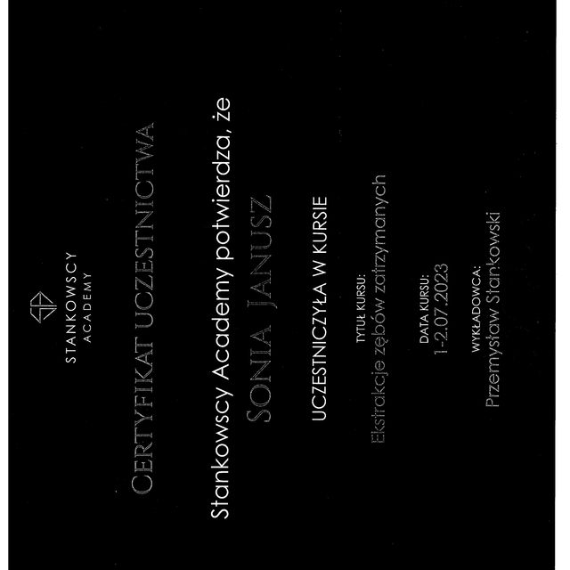 Powiększ obraz: certificate 20