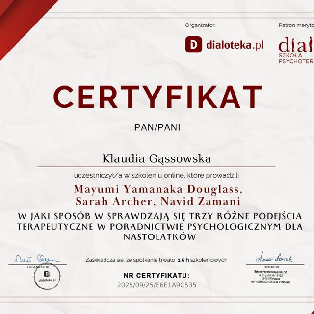 Powiększ obraz: certificate 9