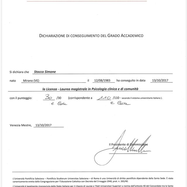 Ingrandire l'immagine: certificate 1