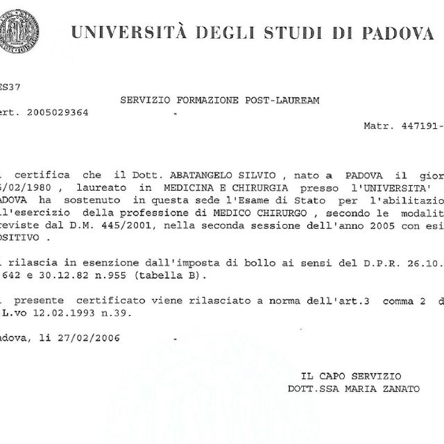 Ingrandire l'immagine: certificate 1