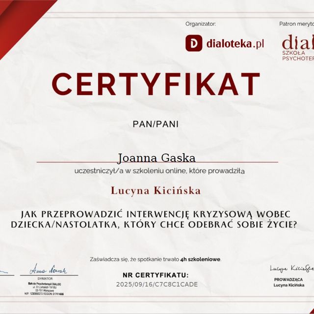 Powiększ obraz: certificate 5